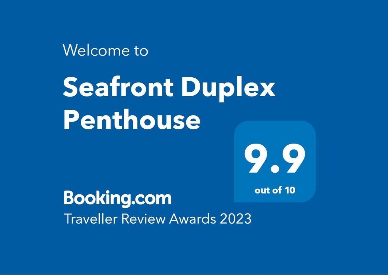 Unique Seafront Triplex Penthouse With Panoramic Bedroom & Rooftop Jacuzzi Overlooking Valletta Слима Экстерьер фото
